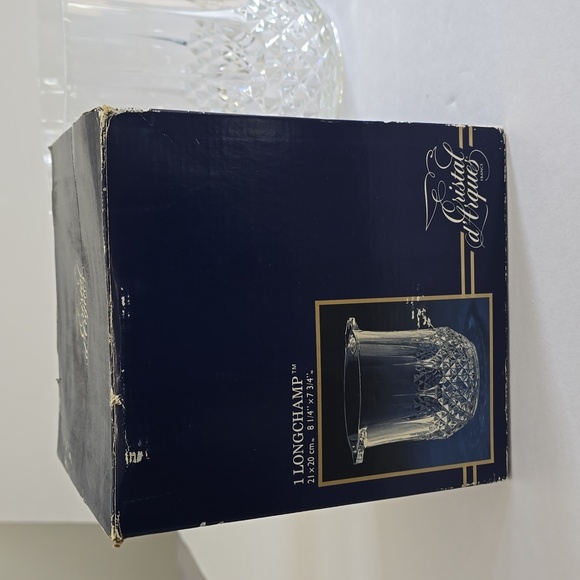 Vintage Longchamp Cristal d' Arques France Champagne Ice Bucket - Picture 7 of 11